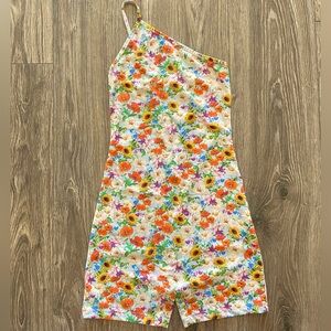 Floral One-Piece Romper
